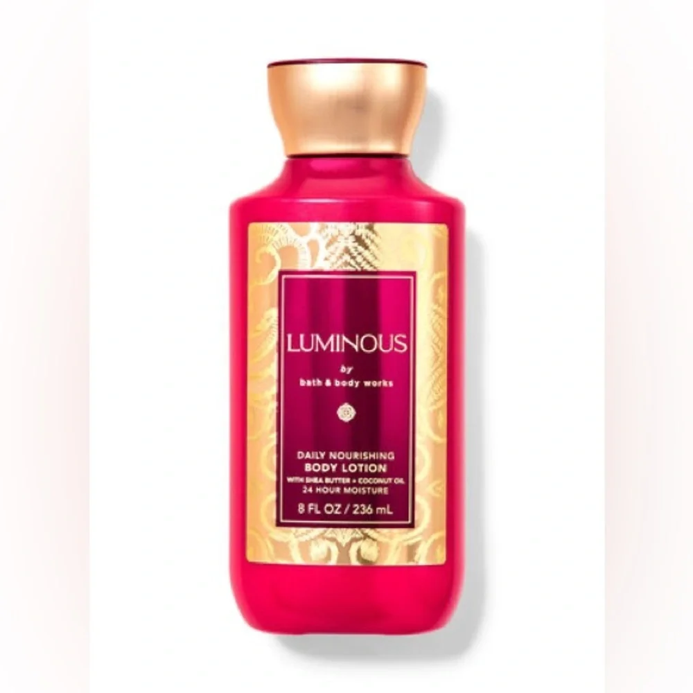 Luminous daily body care brand new by Bath and body Works